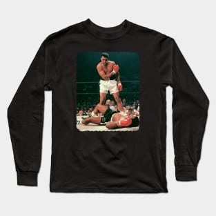 Muhammad Ali - Vintage Long Sleeve T-Shirt